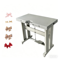 Machine automatique à faible intensité de travail pour la fabrication de nœuds papillon en ruban satiné, à faible consommation d'effort