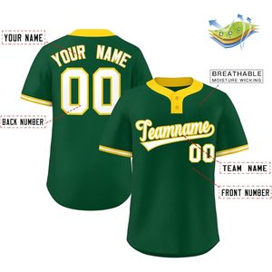 Camiseta de Béisbol Personalizada, Cosida, Unisex, para Adultos, con Nombre de Equipo 00, Uniforme Deportivo Transpirable - Product Image 2