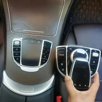 Panneau de garniture de console amélioré avec nouveau pavé tactile pour Mercedes-Benz Classe C E W205 W213 GLC X253 C200L 2015-2019 (pour rééquipement)