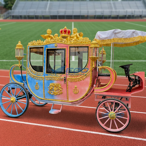 Fabricant de calèches royales électriques de luxe à quatre roues pour le tourisme, calèche électrique à vendre - Product Image 1