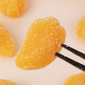 Fabricants de <span class=keywords><strong>bonbons</strong></span> gélifiés en gros, étiquette privée personnalisée, halal, en vrac, saveur aigre-douce, <span class=keywords><strong>bonbons</strong></span> gélifiés en forme de mangue - Product Image 2