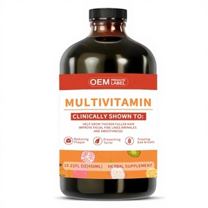 Multivitamínico Líquido Orgânico + Crescimento Capilar |   Biotina 10000mcg |   Suplemento para Crescimento Capilar Lustriva - Product Image 1