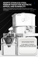 QINNY Silos de Almacenamiento de Alimentos para Granjas Avícolas de 10 Toneladas, Tolva de Pesaje Automática de Granos, Sensores de Alta Precisión, Tanque de Acero Duradero