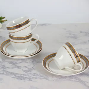 Cheap Coffee And Tea Cups and saucers Ceramic Drinking Tea Cup Sets