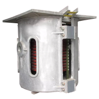 Fourneau de fusion pour la production d'acier de 100 kg, 500 kg, 1 T, mini fonderie, fabricant de fours de fusion de fer