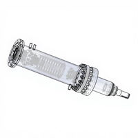 Agitateur à entraînement par accouplement magnétique à entrée supérieure à l'échelle industrielle, fonction de revêtement, moteur CC haute efficacité, acier inoxydable