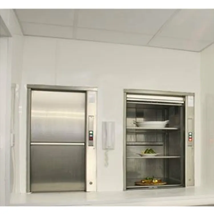 100kg~500kg used restaurant dumbwaiter food lift price for sale