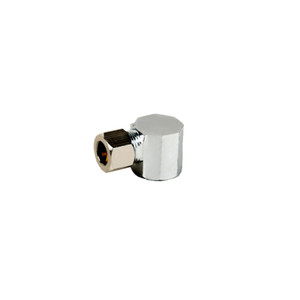 OD.COMP. X FEMALE ELBOW 3/8&quot;OD*1/2&quot;FIP Plated Brass Quick Connect <strong>Pipe</strong> <strong>Fittings</strong> Air Hose Tube Connector - Product Image 2
