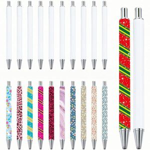 Custom DIY Sublimation Ballpoint <b>Pens</b> Blank Heat Transfer Click <b>Pens</b> for Promotional <b>Gift</b> Bulk - Product Image 2
