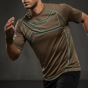 Maillot de football pour <span class=keywords><strong>homme</strong></span>, performance avancée, 100% polyester, respirant, séchage rapide, pour l'entraînement et les matchs - Product Image 1