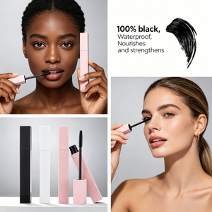<span class=keywords><strong>Mascara</strong></span> en tube carré à marque privée en gros, <span class=keywords><strong>mascara</strong></span> allongeant 100% noir <span class=keywords><strong>waterproof</strong></span>, maquillage pour cils volumisant avec logo personnalisé - Product Image 3