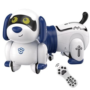 Perro Robot Teledirigido Inteligente 2026 RC Dachshund Programable con Luces y Música, Juguete Acrobático, Regalo Perfecto para Niños - Product Image 1