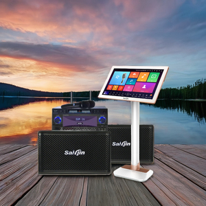 Alta Fidelidade Retro Clássico Portátil Karaoke Speaker Baixo Estéreo Woofer Partido Speaker AUX Box Computador Ao Ar Livre - Product Image 2