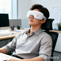 Masseur oculaire intelligent avec compression d'air, thérapie par compresse chaude et froide pour le syndrome de l'œil sec, la blepharite, aide au sommeil