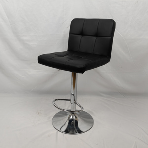 Sang trọng hiện đại có thể điều chỉnh truy cập Chiều cao thanh phân với cơ sở Chrome ổn định cho nhà Mall thương mại sử dụng Xoay ghế cao - Product Image 4