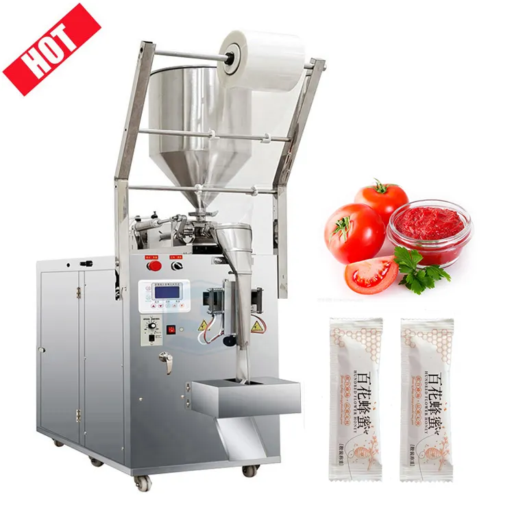 Automatic Tomato Paste Sachet Filling and Sealing Packing Machine