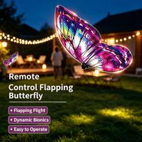 Drone papillon volant à ailes battantes télécommandé Dowellin Creative RC avec lumière LED pour la décoration d'événements de mariage