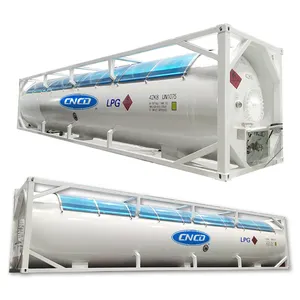 2024 Bestpreis T50 Iso Kraftstoffspeicher-Tankcontainer in neuem Zustand 40 Fuß Iso-Tank Container für LPG