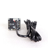 1MP H65 Usb endüstriyel kamera modülü 2.9mm 90 derece bozulmasız HD kızılötesi 1/3 "PCBA için Android USB