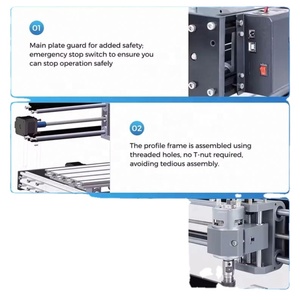 Máquina de Grabado Láser CNC de 3 Ejes de Alto Rendimiento 3020, Mini Router CNC de Grabado de Madera 8, Máquina de Grabado Láser - Product Image 4