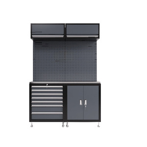 Banco de <span class=keywords><strong>Trabajo</strong></span> Resistente con Gabinete Combinado, Gabinete para Herramientas de Mecánico para <span class=keywords><strong>Taller</strong></span> - Product Image 1