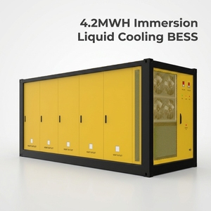 Sistema de Almacenamiento de Energía en Contenedor con Batería de Iones de Litio de 4.2MWH, Enfriamiento por Inmersión, IP55, Monitoreo Inteligente EMS - Product Image 1