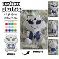 Fabricante de Juguetes de Peluche Personalizados: Llaveros de Peluche Personalizados de Personajes Alienígenas Altamente Detallados, Winnie Bear y Cuphead