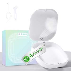 Contenitore per Apparecchio Ortodontico in Vendita, Forniture Dentali, Porta Apparecchio Ortodontico in Plastica, Custodia per Dentiera - Product Image 1