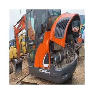 Bonne condition de ZiHui fabriquée en Corée du Sud 6 tonnes d'excavatrice Doosan dx60 d'occasion hydraulique à vendre