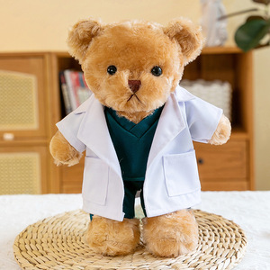 Nuevo Peluche de Oso Enfermera de Dibujos Animados 2026, Muñeco de Doctor, Regalo de Graduación - Product Image 3
