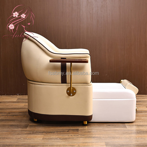 Sillón de <span class=keywords><strong>Pedicura</strong></span> de Lujo de Fábrica, de Cuero PU, sin Plomería, <span class=keywords><strong>con</strong></span> <span class=keywords><strong>Hidromasaje</strong></span>, Bomba de Drenaje y Lavabo <span class=keywords><strong>para</strong></span> Spa de Pies, <span class=keywords><strong>para</strong></span> Salón de Uñas - Product Image 4