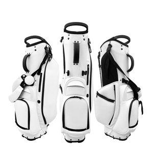 <span class=keywords><strong>Sac</strong></span> de transport de club de golf en cuir PU imperméable personnalisable directement en usine avec support <span class=keywords><strong>sac</strong></span> de support de golf pour hommes et femmes - Product Image 1