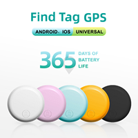 Pelacak Pintar Android/iOS - IP67 Tahan Air Plastik Tipis Anti-Hilang Wi-Fi/GPS untuk Hewan Peliharaan, Tas, Dompet |   Pemantauan Perangkat
