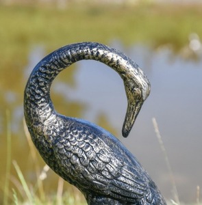 รูปปั้นหงส์ตกแต่งสวนรูปปั้นหงส์ทำด้วยมือรูปปั้นหงส์หล่อสำหรับตกแต่งวันหยุดคริสต์มาส - Product Image 2