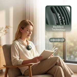 Adjustable Bladeless USB Ultra Lightweight Portable Waist Fan <b>Clip</b>-On Design - Product Image 3