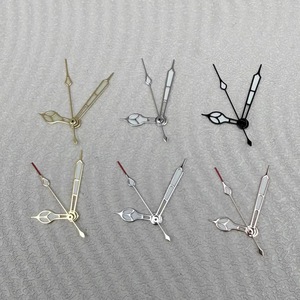 Pièces de modification de montre, aiguilles Mercedes pointues, vertes luminescentes, compatibles avec les mouvements NH35 NH36 - Product Image 1