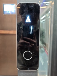 Vàng thang máy cuộc gọi hoạt động nút cảm ứng Sàn thép phụ kiện cửa cho biệt thự hoặc căn hộ - Product Image 5