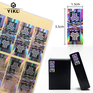 Autocollants holographiques de sécurité anti-contrefaçon imperméables de haute qualité, étiquettes d'emballage de qualité supérieure imprimées en couleur - Product Image 1