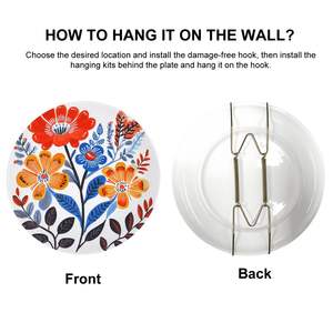 Plaque décorative avec image personnalisée Plaque élégante pour la décoration intérieure et le bureau - Product Image 5