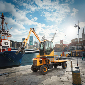 Самозагружающий Деревянный Кран из сахарного тростника с опрокидываемой Ковшовой кабиной - Product Image 3