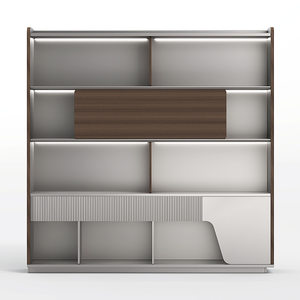 Jinying hiện đại lớn bên rộng bằng gỗ văn phòng dọc hiển thị tập tin lưu trữ tủ cho phòng ngủ nhà văn phòng khách sạn Bảng gỗ - Product Image 1