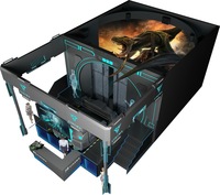 Parque de atracciones Arcades Machine Vr Theatre Motion 4D 5D 7D 9D Cabina Película Camión Cine móvil Vr Juego Simulador de Cine de negocios