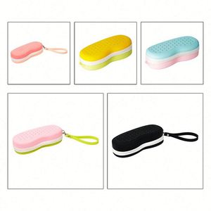 กล่องใส่แว่นตาว่ายน้ำซิลิโคนแบบพกพา - Product Image 6