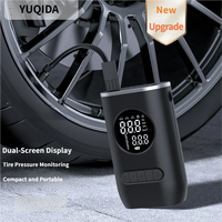 Portable Mini Handheld Electric Air Pump, Tire Inflator, Pumps, Car Charger, Dual-Use, Emergency Tools for Vehicles