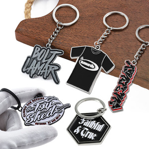 Mẫu Miễn Phí Kim Loại Kẽm Hợp Kim Keychain Logo Thư Thương Hiệu Kinh Doanh Nhà Sản Xuất Nhà Máy Tùy Chỉnh Móc Chìa Khóa Logo Cho Quà Lưu Niệm - Product Image 4