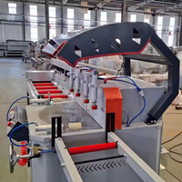 Scie à onglet à tête unique pour profilés aluminium, à angle variable