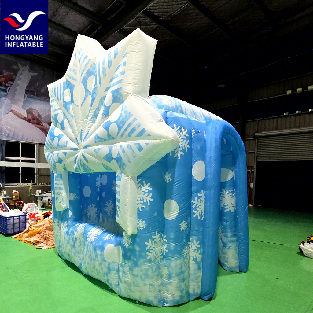 Inflatable House Cartoon For Event Advertising With Personal CUSTOMIZED LOGO