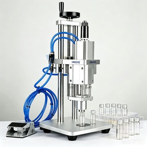 Machine de bouchage pneumatique semi-automatique pour flacons de pénicilline, liquides oraux et injectables - Product Image 5