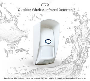 ANGUS Water proof Outdoor Wireless 433MHz Infrarot-Bewegungs melder Anti-Pet ABS-Material für das Einbruch meldesystem zu Hause - Product Image 2