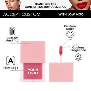 OEM Glitterลิปกลอสขายส่งจํานวนมากกันน้ํามังสวิรัติออร์แกนิกรสหอมมอยซ์เจอไรเซอร์ลิปกลอสที่ดีที่สุดลิปสติกเหลวเคลือบด้าน - Product Image 5